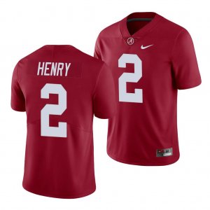 Men's Alabama Crimson Tide #2 Derrick Henry Crimson Limited NCAA College Football Jersey 2403XTAA6